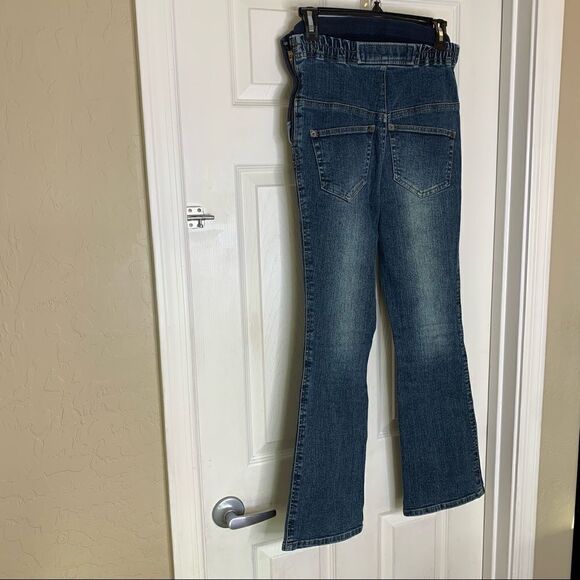 Angleiebe Maternity Jeans Full Belly Panel Size 7 - Picture 6 of 12
